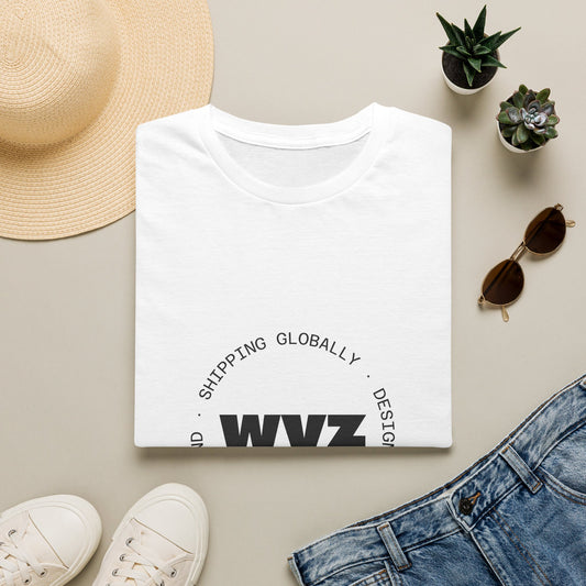 WYZ Logo T-Shirt — Minimalist Circular Graphic Tee