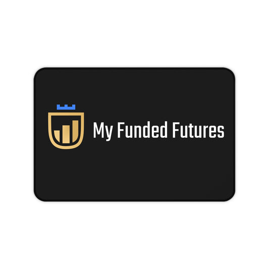My Funded Futures Desk Mat – Trading Logo Mouse Pad for Traders & Finance Enthusiasts