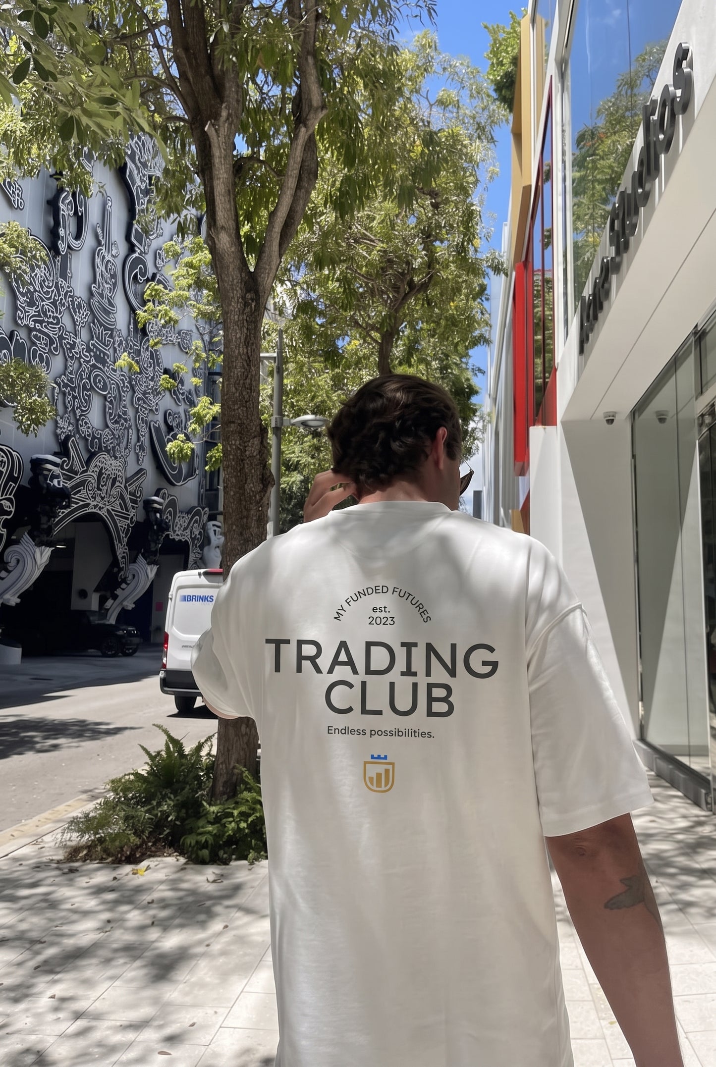 Trading Club T‑Shirt — "My Funded Futures" Logo Tee